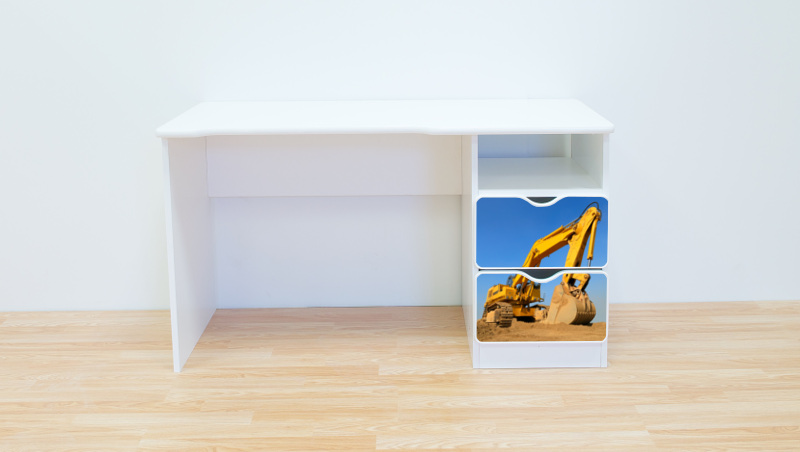 Becks písací stolík pravý Digger real